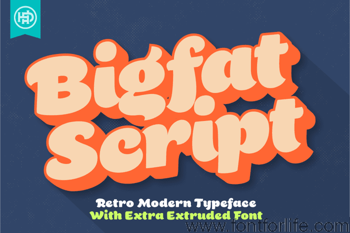Bigfat Script Font