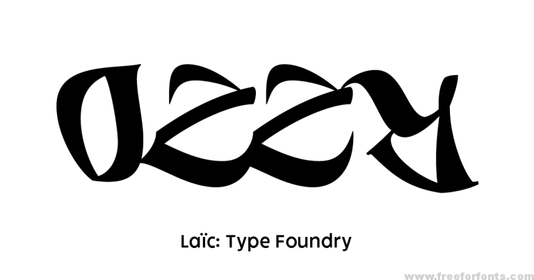 Ozzy Font Family