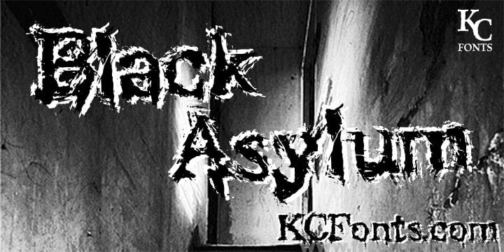 Black Asylum font