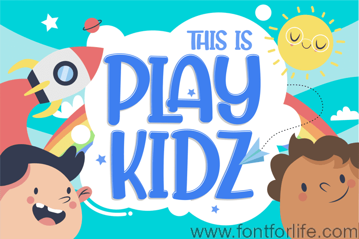 Play kidz Font