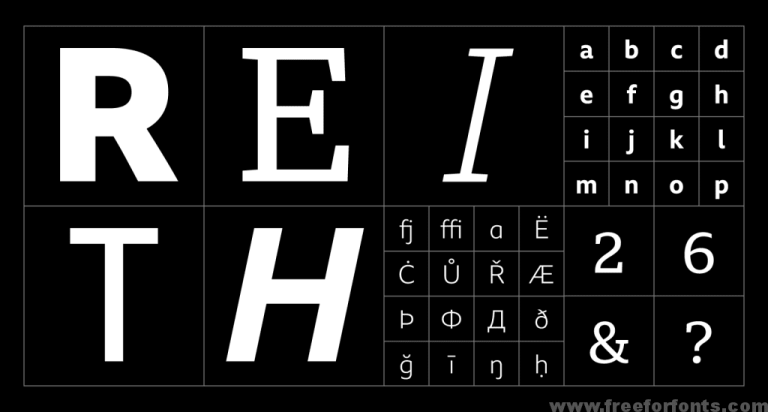 BBC Reith Family by Dalton Maag