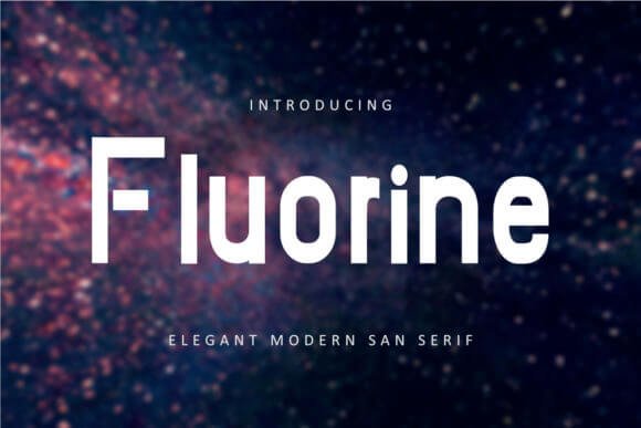 Fluorine Font