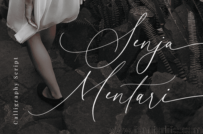 Senja Mentari Font