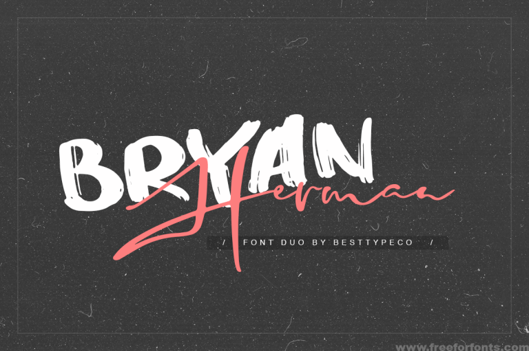 Bryan Herman FONT DUO