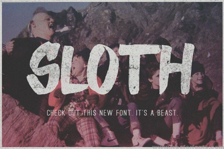 Sloth Font