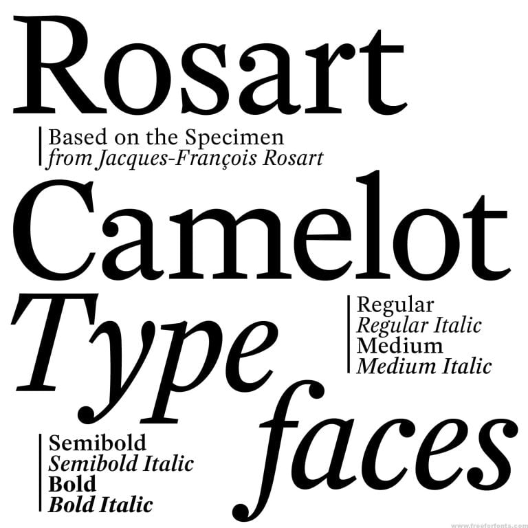 Rosart Font Family