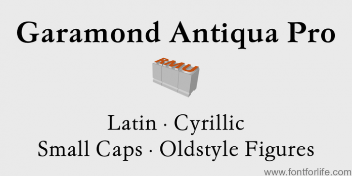 Garamond Antiqua Pro Font