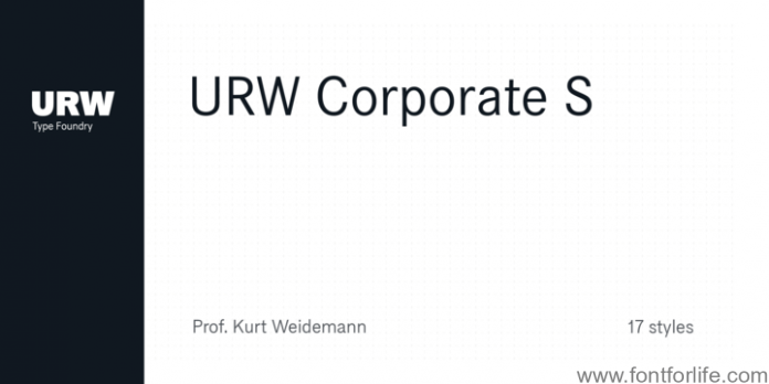 Corporate S Std Font