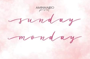 Sunday Monday Font