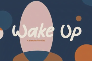 Wake Up Font