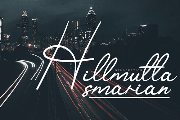 Hillmutta Smarian Font