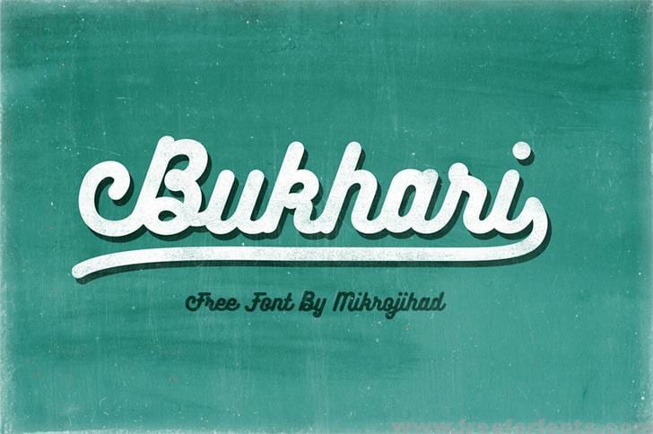 Bukhari Script font