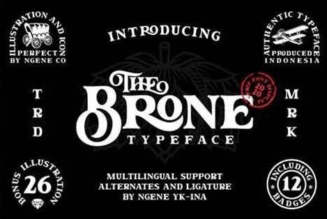 The Brone Font
