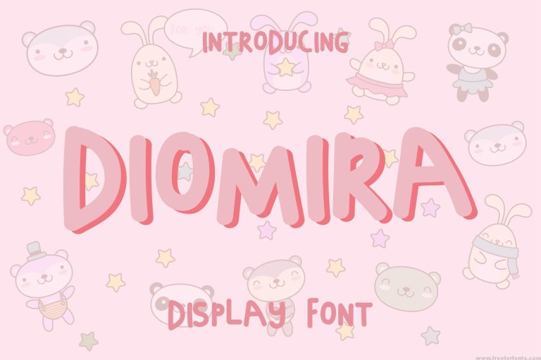 Diomira Display Font