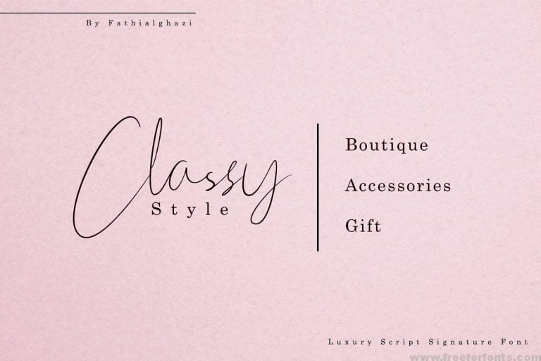 Mellati – Luxury Script Signature