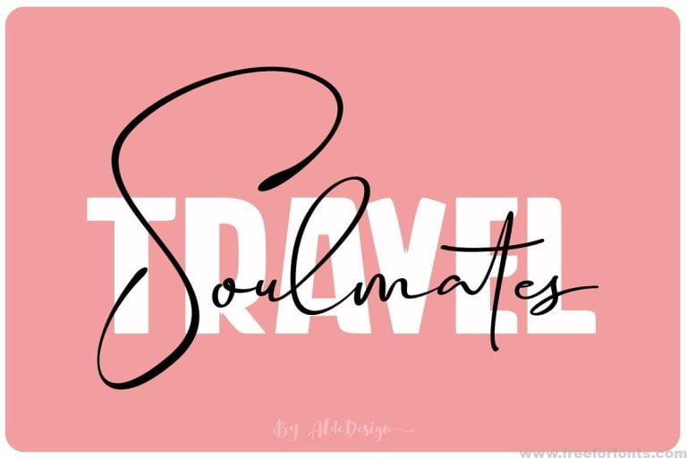 Travel Soulmates Duo Font