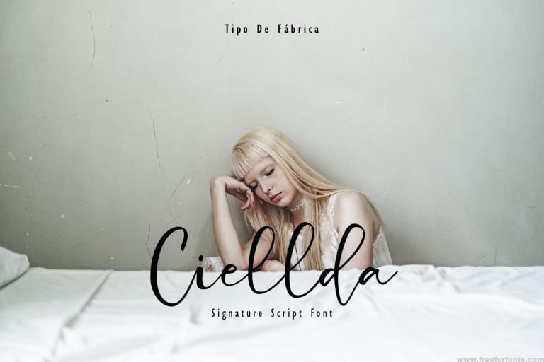 Ciellda || Signature Script Font