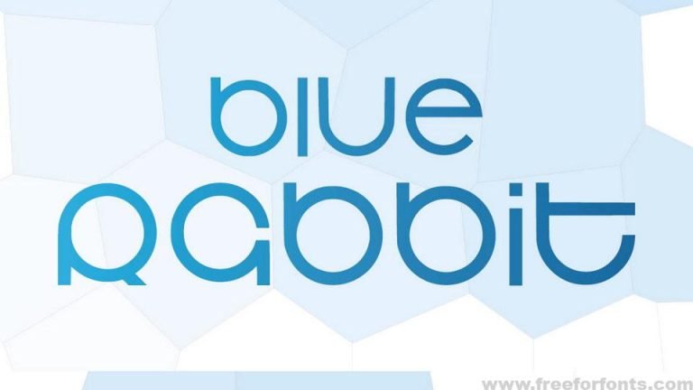 Blue Rabbit Font