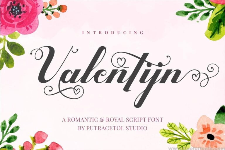 Valentijn – Romantic Font