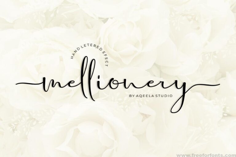Mellionery Font