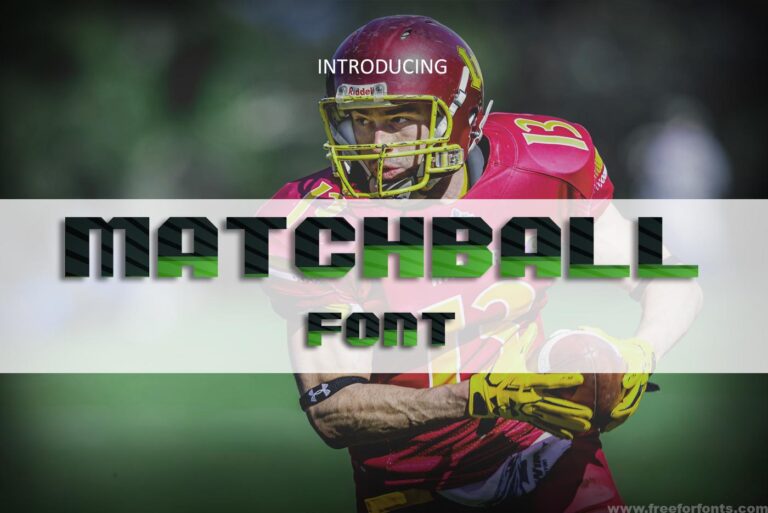 MatchBall Font