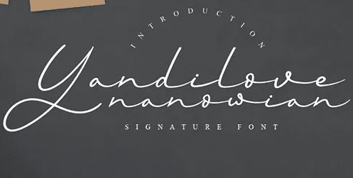 Yandilove Font