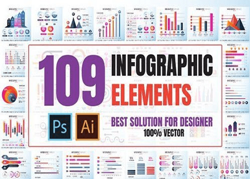 109 Infographics Design Template Free Download