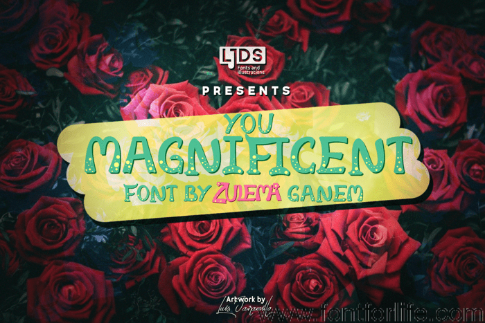 You Magnificent Font