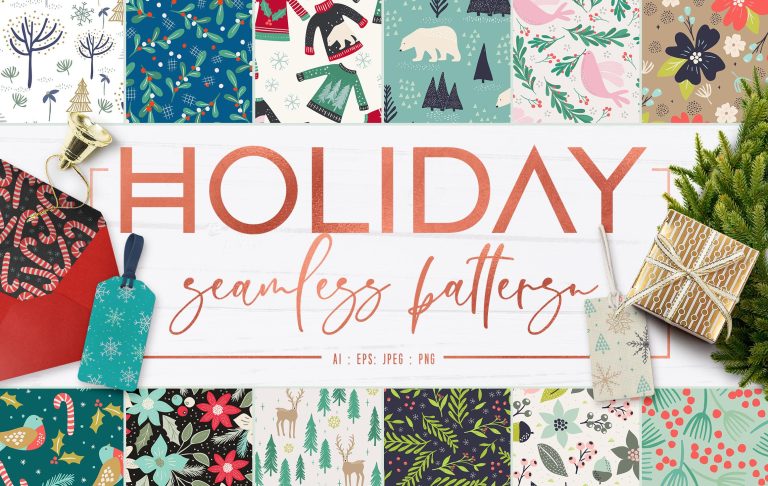 Holiday Seamless Patterns