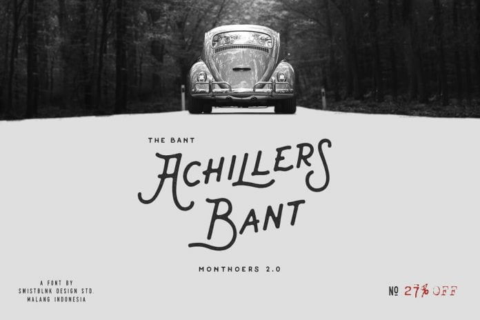 Bant Achillers Font