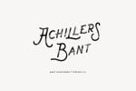 Bant Achillers Font