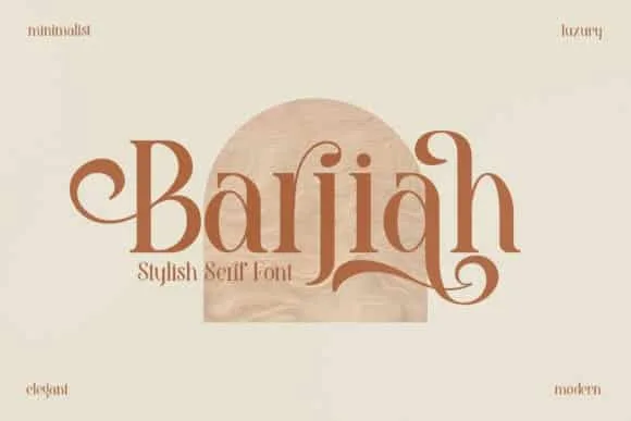 Barjiah Font
