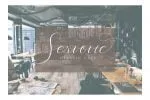 Bathey Calligraphy Font