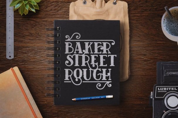 Baker Street Rough Font