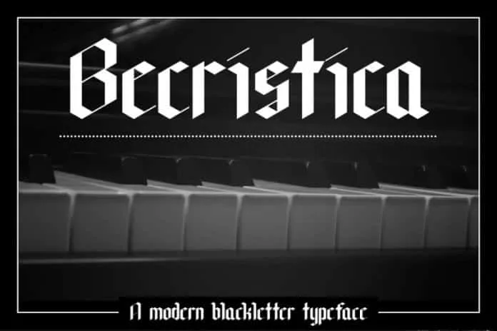 Becristica Font