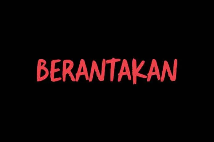berantakan Font