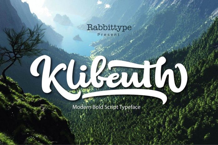 Klibeuth Script Fonts