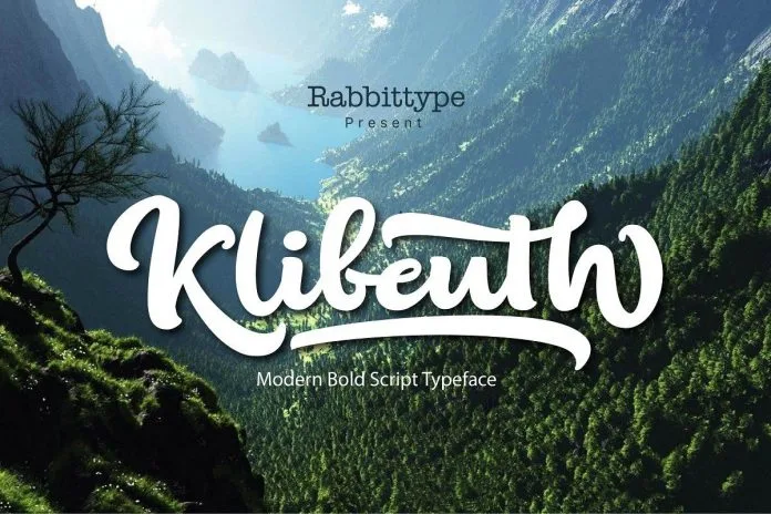 Klibeuth Script Fonts