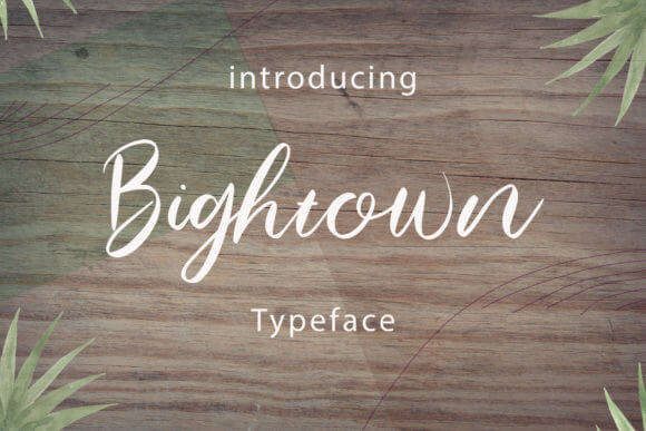 bightown Font