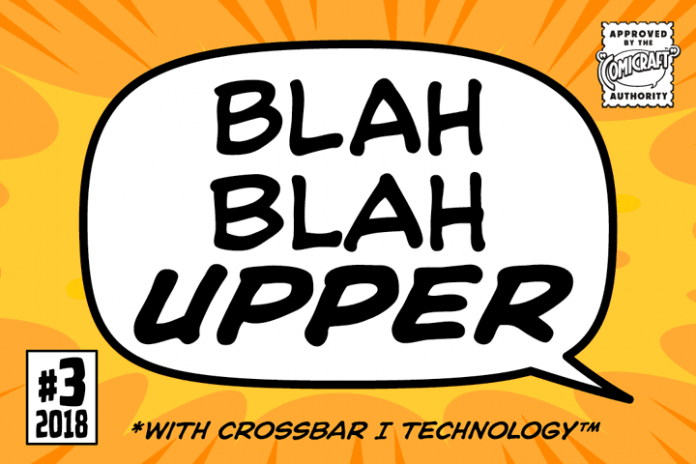 CC Blah Blah Upper Font