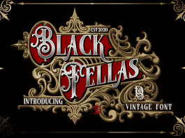 Black Fellas -Blackletter Typeface 3 Styles Font