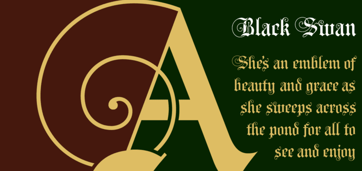 Black Swan BF Font Free Download