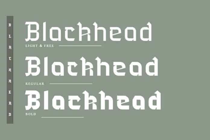 Blackhead Typeface