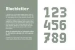 Blackhead Typeface