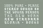 Blackhead Typeface
