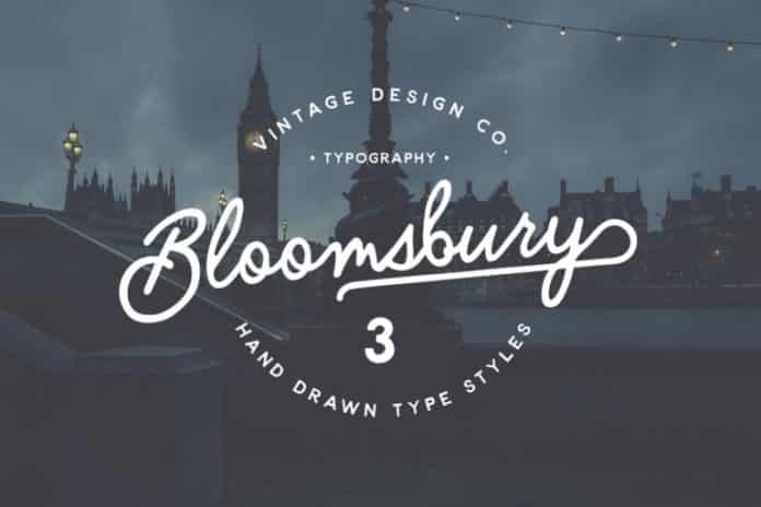 Bloomsbury Font Family – 3 Fonts