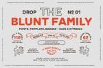 Blunt Family Font