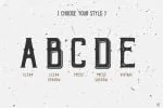 Bohem Typeface – 5 Font Styles Font