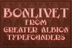 Bonlivet Font