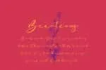 Bottomvega Beauty Script Font